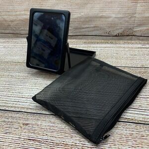 Mary Kay Travel Mirror with Stand and‎ Mesh Bag - Portable Makeup Mirror